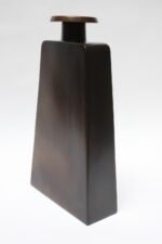 Large Mid-20th Century, American Modern Studio Stoneware Bottle by Kay Finch - Image 5