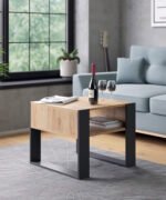 Pair of Petite Sculptural Danish Teak Tables Lamps with Shades - Image 7