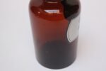 Vintage German Amber Glass "Gummi Arabicum" Apothecary Bottle - Image 9