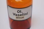 Vintage German Amber Glass "Ol. Vaselini" Apothecary Bottle - Image 9