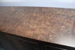 Vintage Elm Burl and Brass Greek Key Credenza by William Doezema for Mastercraft - Image 19