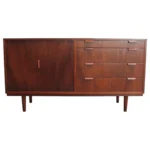 Danish Modern Teak Credenza by Carlo Jensen for Poul Hundevad