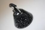 Vintage Black Enamel Graniteware / Splatterware Teapot - Image 7