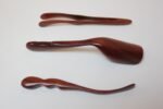 Vintage Solid Rosewood Studio Craft Hors d'Oeuvres/Cocktail Accessories - Image 4