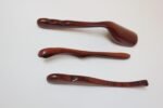 Vintage Solid Rosewood Studio Craft Hors d'Oeuvres/Cocktail Accessories - Image 3