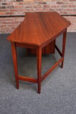 Bertha Schaefer for Singer and Sons Italian Walnut Asymmetrical Desk - Image 12