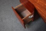 Bertha Schaefer for Singer and Sons Italian Walnut Asymmetrical Desk - Image 24