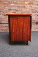Bertha Schaefer for Singer and Sons Italian Walnut Asymmetrical Desk - Image 17