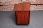 Bertha Schaefer for Singer and Sons Italian Walnut Asymmetrical Desk - Image 16