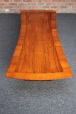 T.H. Robsjohn-Gibbings for Widdicomb Walnut "Bowtie" Coffee Table - Image 16