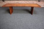 T.H. Robsjohn-Gibbings for Widdicomb Walnut "Bowtie" Coffee Table - Image 2
