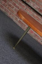 Freeform Walnut and Brass Coffee Table by T.H. Robsjohn-Gibbings - Image 19