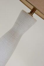 Vintage Textured Ceramic Table Lamp by Lee Rosen for Design Technics - Image 6