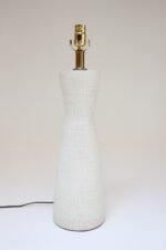 Vintage Textured Ceramic Table Lamp by Lee Rosen for Design Technics - Image 4