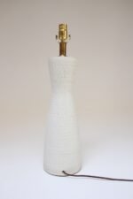 Vintage Textured Ceramic Table Lamp by Lee Rosen for Design Technics - Image 2