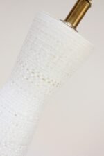 Vintage Textured Ceramic Table Lamp by Lee Rosen for Design Technics - Image 13