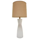 Vintage Textured Ceramic Table Lamp by Lee Rosen for Design Technics