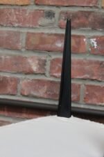 Set of Three Midcentury Italian Modern Ebonized Footstools/Ottomans in Bouclé - Image 9