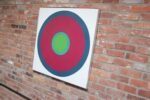 Grace Genevra Swank "Non Objective" Geometric Abstract Oil on Canvas - Image 3