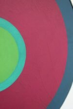 Grace Genevra Swank "Non Objective" Geometric Abstract Oil on Canvas - Image 12