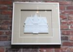 Harris Strong Framed "Victorian House" Plaster Sculpture - Image 3