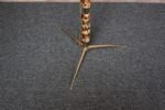 Italian Modernist Ceramic Floor Lamp with Brass Tripod Base - Image 21