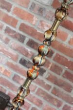 Italian Modernist Ceramic Floor Lamp with Brass Tripod Base - Image 13