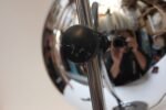 Midcentury Adjustable Chrome Eyeball Table Lamp - Image 19