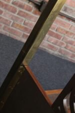 Vintage Brass and Mahogany Queen Canopy Bed Frame by Baker - Image 31