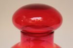 Large Vintage Glass Amberina Vase with Stopper by John Nickerson for Blenko - Image 4