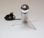 Vintage Dutch Aluminum 'Krekel' / 'Cricket' Table Lamp by Otto Wach for RAAK - Image 5