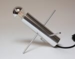 Vintage Dutch Aluminum 'Krekel' / 'Cricket' Table Lamp by Otto Wach for RAAK - Image 4