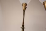 Pair of Hollywood Regency-Style Brass and Glass Stiffel Table Lamps - Image 9