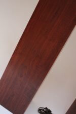 Pair of Mid Century Modern Walnut Column Block-Form Table Lamps - Image 19