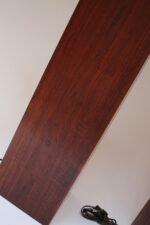 Pair of Mid Century Modern Walnut Column Block-Form Table Lamps - Image 20