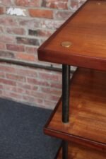 Set of Three Rosewood "Konvival" Tables/Settee by Fabrizio Bruno for Klan Italy - Image 19