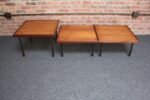 Set of Three Rosewood "Konvival" Tables/Settee by Fabrizio Bruno for Klan Italy - Image 9