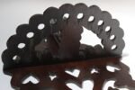 Vintage Folk Art Fretwork Pipe Holder With Bird Motif - Image 13