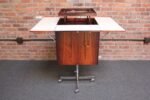 Danish Rosewood and Chrome Selectform "Magic Cube" Mobile Bar by Poul Nørreklit - Image 16