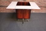 Danish Rosewood and Chrome Selectform "Magic Cube" Mobile Bar by Poul Nørreklit - Image 15