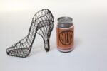 Vintage Wire Mesh High Heel Form Catchall - Image 6