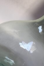 Vintage Bulbous-Form Light Green Demijohn with Cork Stopper - Image 13