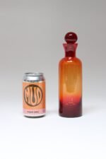 Vintage Italian Amberina Decanter With Stopper - Image 6