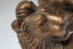 Pair of Mid-Century Modern Gold "Lion" Bookends - Image 8