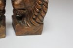 Pair of Mid-Century Modern Gold "Lion" Bookends - Image 10