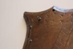 Early 20th Century Folk Art Wall-Mounted "Shield" Key Rack/Hook - Image 12