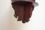 Vintage British/American Militaria Folk Art Hand-Carved and Painted Shelf Bracket - Image 11