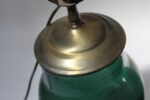 Pair of Vintage Green Blown Glass and Brass Table Lamps - Image 33