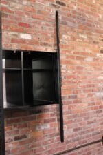 Brutalist Wall Mounted "Disc" Bar by Adrian Pearsall for Craft Associates - Image 13