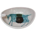 Italian Modernist Raymor Ceramic "Horse" Ashtray/Vide Poche